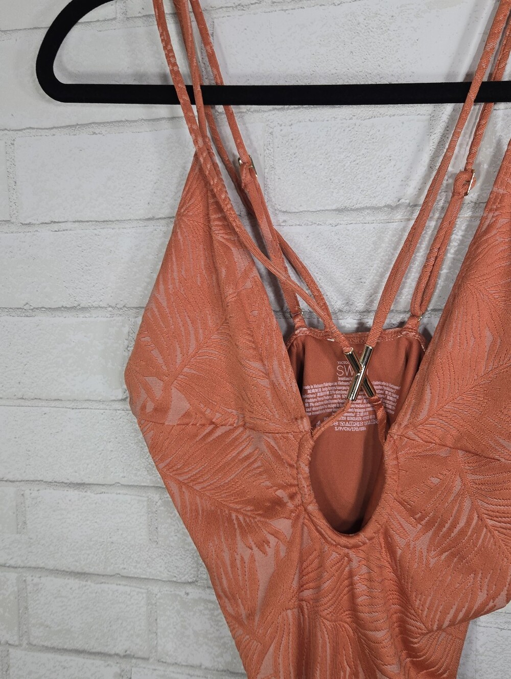 Victoria's Secret Archives Sexy Straps Plunge One-Piece Swimsuit - Picture 4 of 13